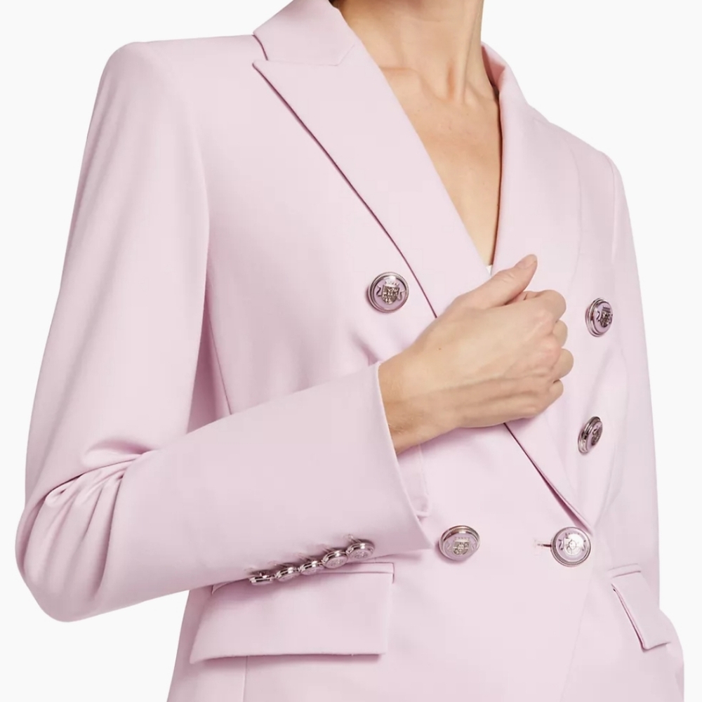 Veronica BeardMiller Dickey Jacket in Barely Orchid Sz 16 - Picture 4 of 5
